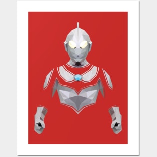 Ultraman Jack (Low Poly Style) Posters and Art